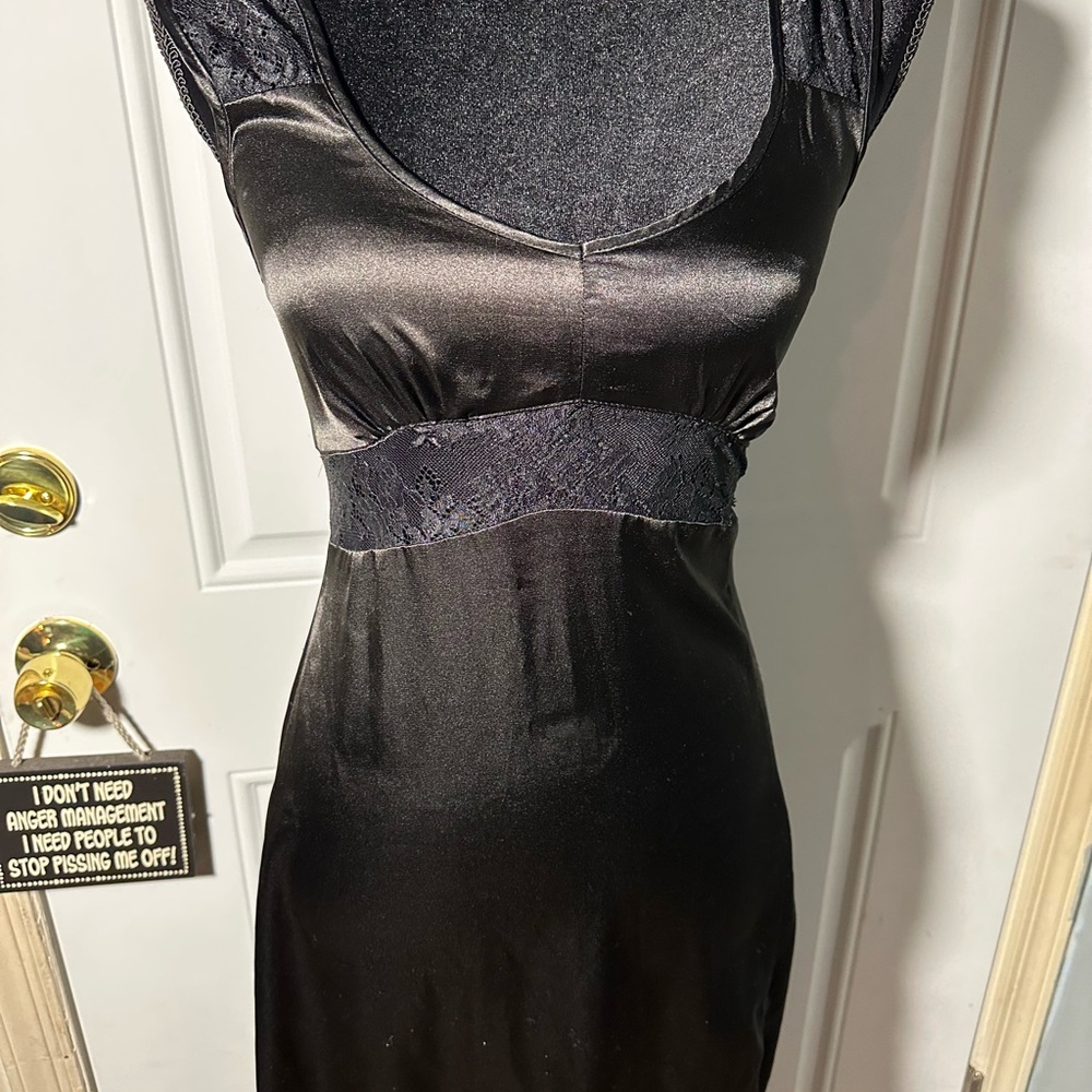 Forever 21 Black Slip Dress